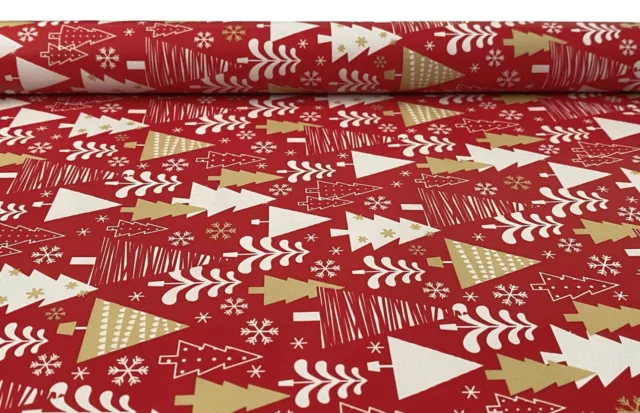 Christmas Wrapping Paper 4 x Gift Wrap Rolls - Choose Design