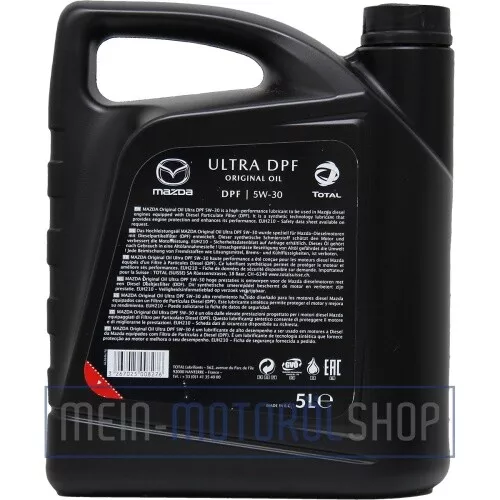 Olio originale Mazda Ultra DPF 5W-30 5 litri 2