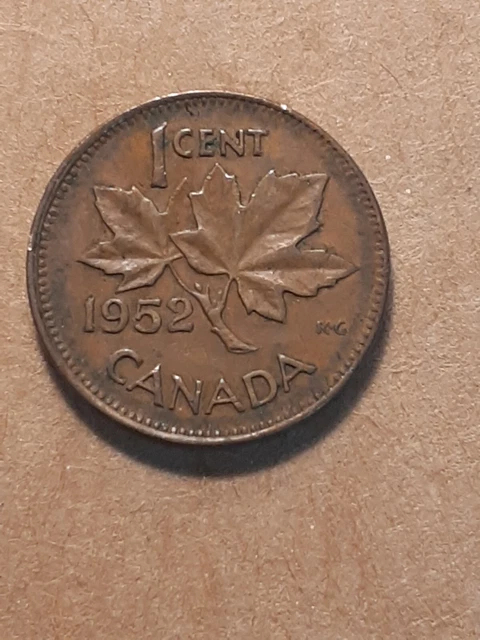 1952 One Cent Canada
