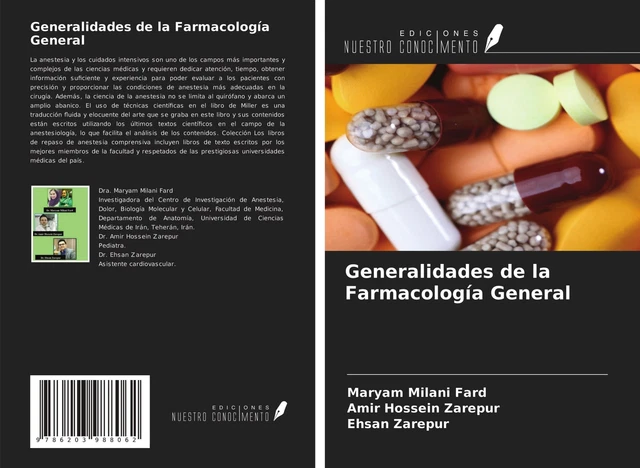 GENERALIDADES DE LA Farmacología General | Maryam Milani Fard (u. a