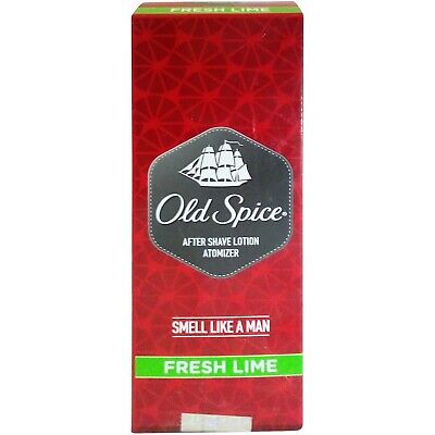 Old Spice After Shave Lotion - Lima fresca, cartón de 150 ml