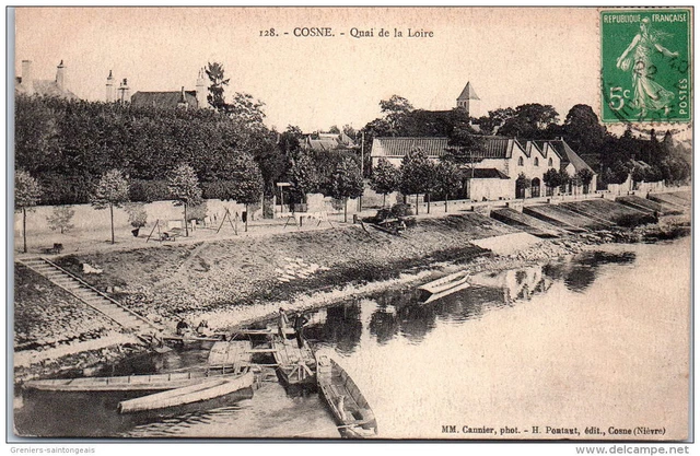 58 COSNE - quai de la loire.