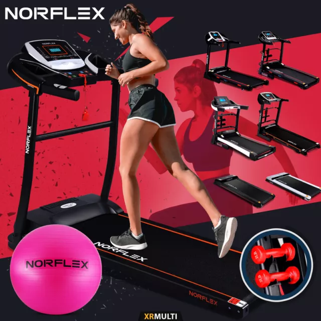 NORFLEX Electric Treadmill Home Gym Ball Exercise Machine Fitness Equipment Run