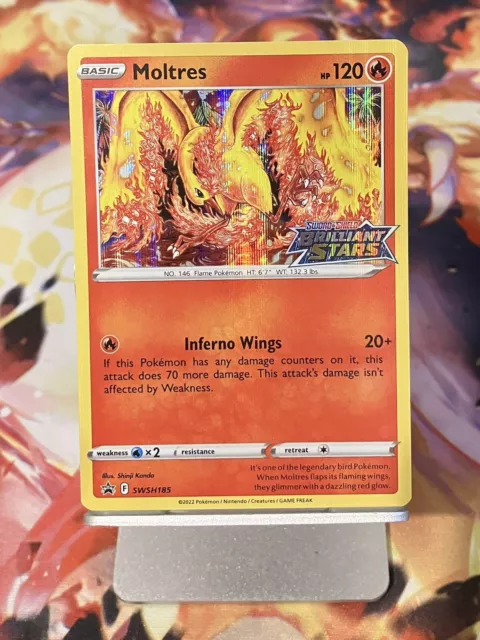 Moltres - SWSH185 - SWSH: Sword & Shield Promo Cards - Pokemon