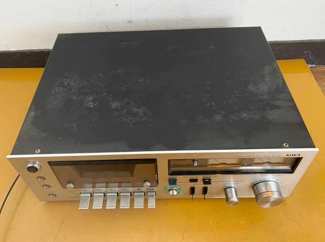 アンプ AIWA DECK MODEL  AD-7350 AIWA STEREO CASSETTE Deck Ad-7350 Made In Japan £171.49