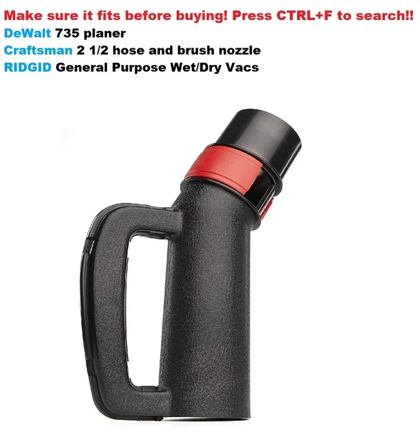 Vacuum Hose Grip Handle Attachment Fit For All Brands Listed
