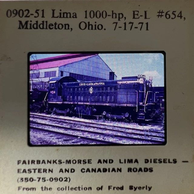 0902-51 Lima 1000-hp,E-L #654,Middleton, Ohio. 7-17-71