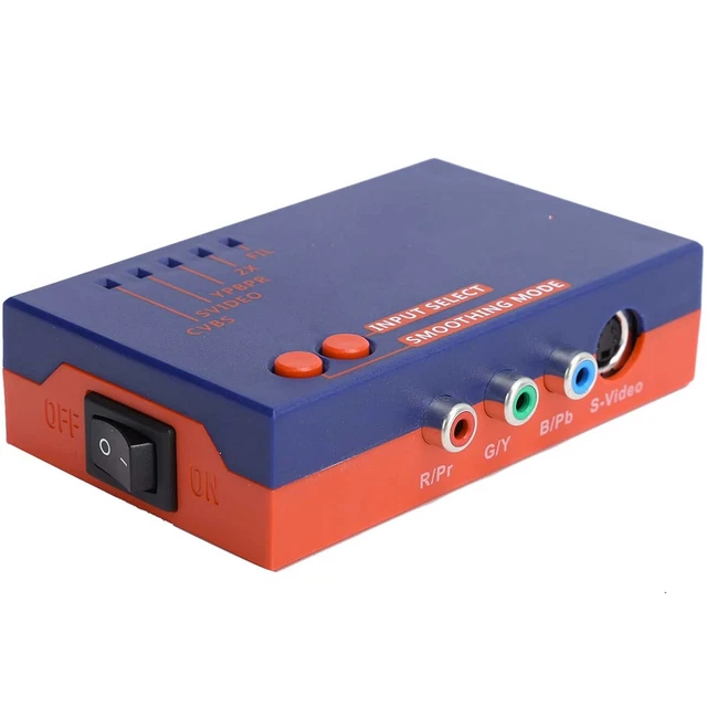 CONVERTER RETROSCALER 2X High Definition HDMI S VIDEO Rca Av Ntsc