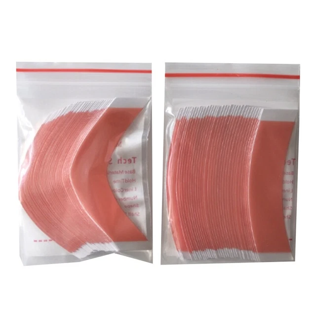 72pz/lotto adesivo per capelli tac nastro fisso parrucca estensione pizzo super resistente C5F4