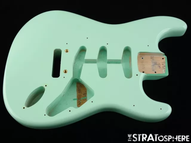 USA Fender Custom Shop Jeff Beck Stratocaster NOS BODY Strat Surf Green