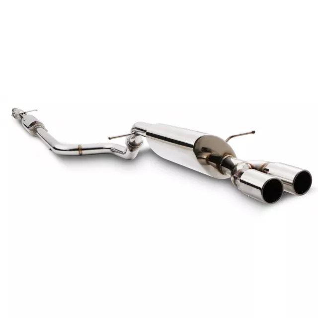 2.5" Stainless Catback Sport Exhaust System For Peugeot 207 1.6 Turbo Gti 06-09