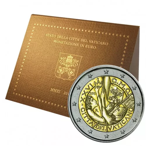 2011 * 2 Euro VATICANO "26° Giornata della Gioventù" FDC