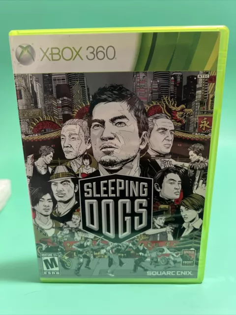 Sleeping Dogs Definitive Edition CIB Xbox One Artbook w/Slipcover COMPLETE