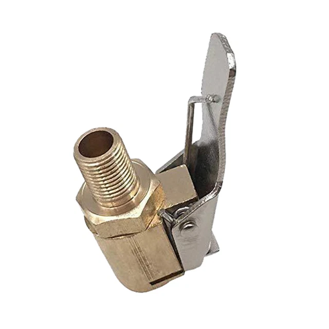 Bomba de inflador boquilla de cobre puro adaptador rápido accesorios de inflador de automóvil