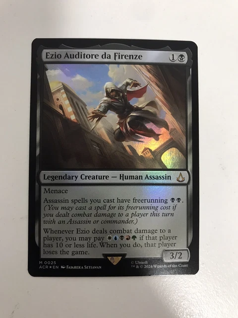 EZIO AUDITORE DA Firenze Foil MTG Magic the Gathering Card NM Near Mint ACR $49.95 - PicClick AU EZIO AUDITORE DA Firenze Foil MTG Magic the Gathering Card NM Near Mint ACR $49.95 - PicClick AU