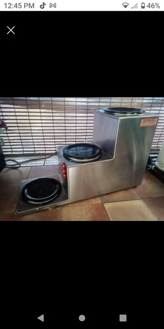 Grindmaster - 3 Tier Coffee Shop  Burner - 300 watt - Commercial - BW-3T Warmer