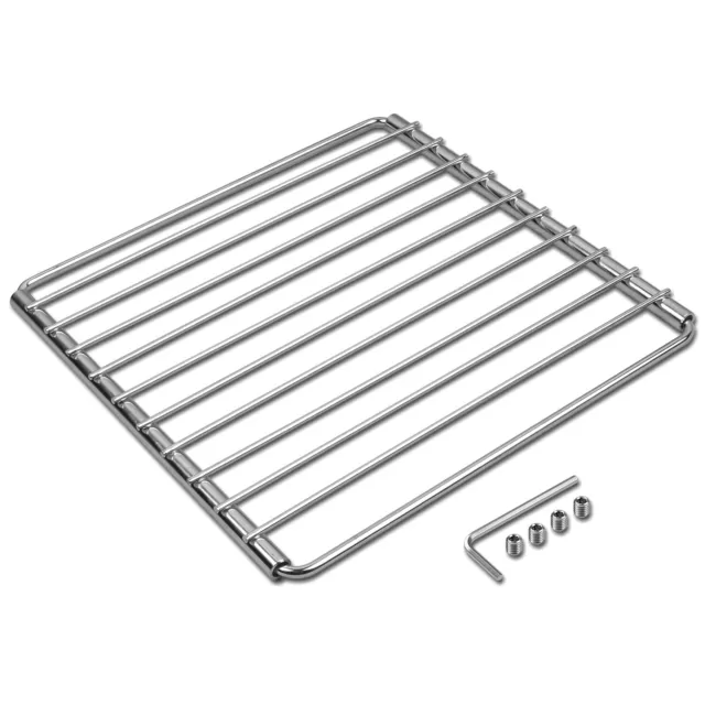 Grillrost 370/650x310mm Gitter Einstellbar Zubehör für Backofen Kühlschrank