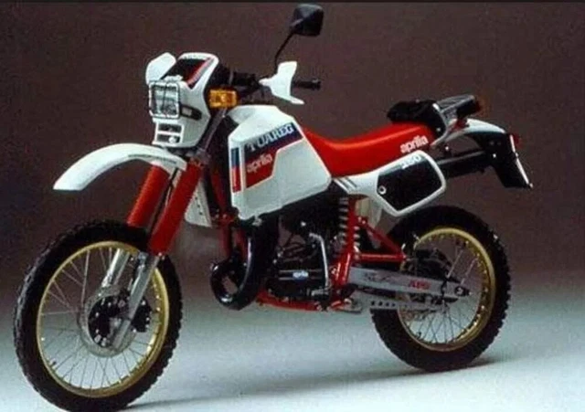 RICAMBI e ESPLOSI APRILIA Tuareg Rally 125 250 '85 '86  ITA PDF 48 PAG CD