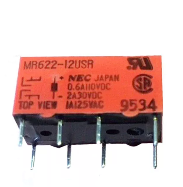 1PC Relay MR622-12USR 0.6A 110VDC Power Relay 1A 125VAC  8Pins #E9