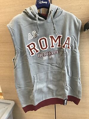 Felpa Smanicata As Roma Official Merchandaise 11/13 Anni
