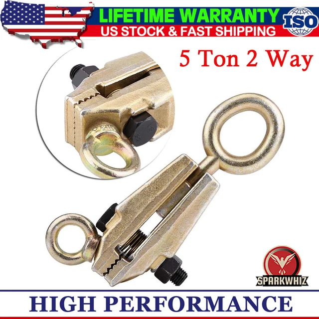 5 Ton Car Body Repair Tool 2 Way Puller Pull Clamp Grips Frame Self-Tightening