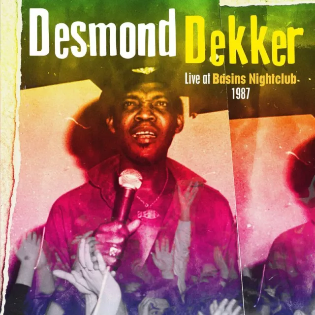 Desmond Dekker(Vinyl LP)Live At Basins Nightclub 1987-Burning Sounds-BS-M/M