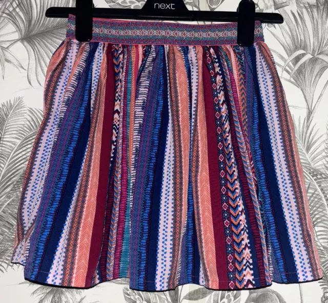 Girls Age 9-10 Years - Monsoon Bright Skirt