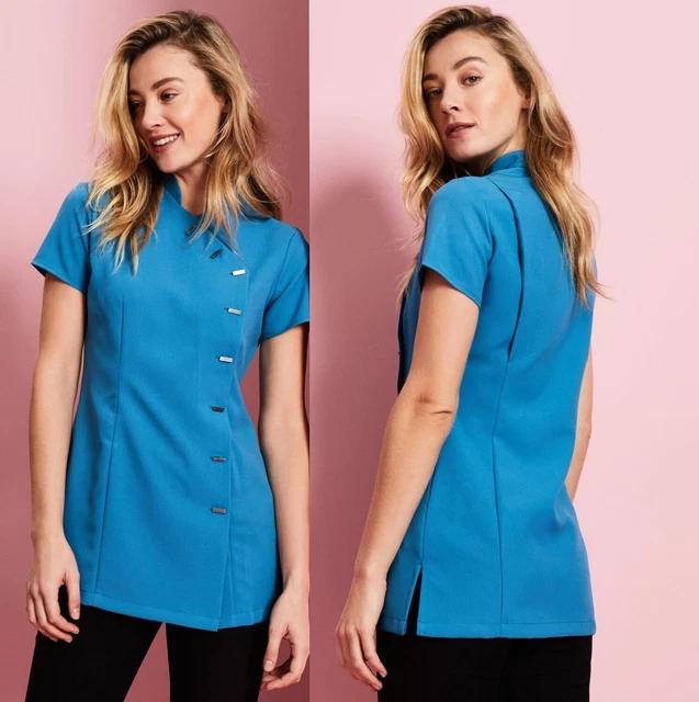 Beauty Tunic Hairdressing Spa Massage Therapist Health Work Nail Salon Uniform