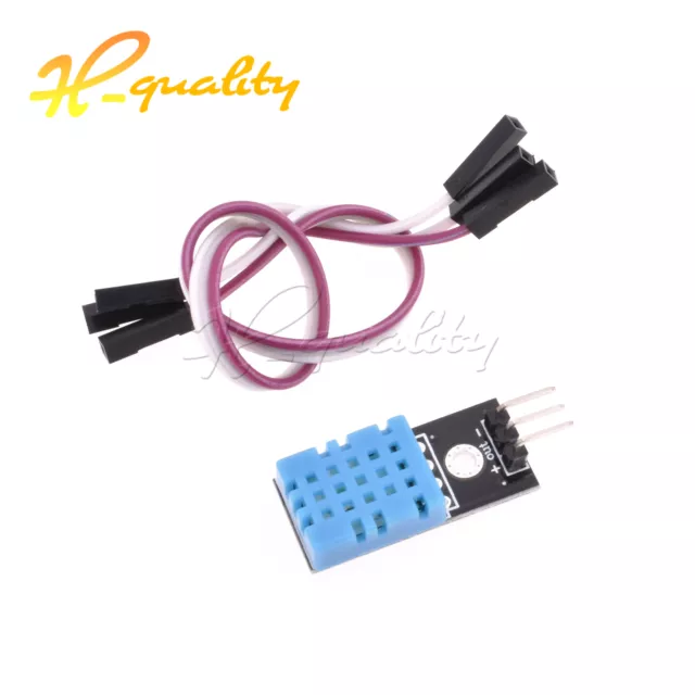 2pcs Digital Temperature&Relative Humidity Sensor DHT11 Module for Arduino 3