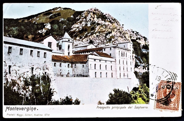 Campania - Avellino - Montevergine - F.p. Viaggiata - 1903.