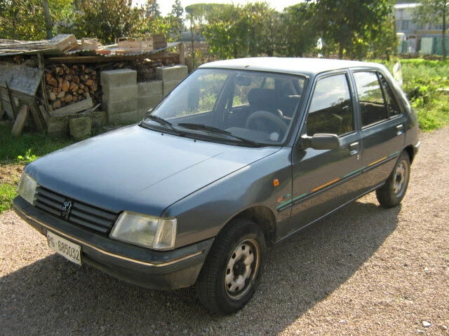 Auto D'epoca Peugeot 205 1.1 5 Porte Color Line 1991 Auto D'epoca Peugeot 205 1.1 5 Porte Color Line 1991