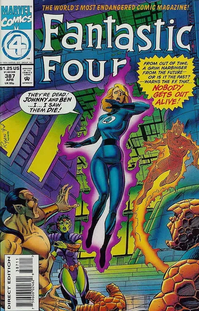 Fantastic Four (Vol. 1) #387 VF/NM; Marvel | Tom DeFalco - we combine shipping