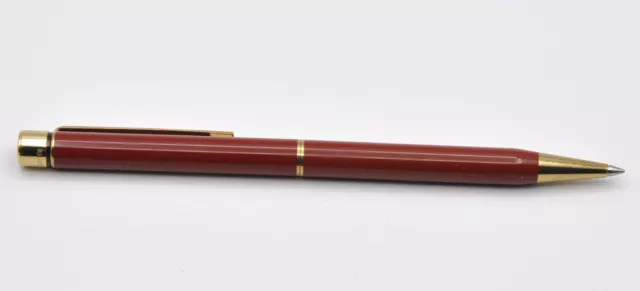 Sheaffer Targa ballpoint pen red lacquer "Golden dot" rare new unused 3