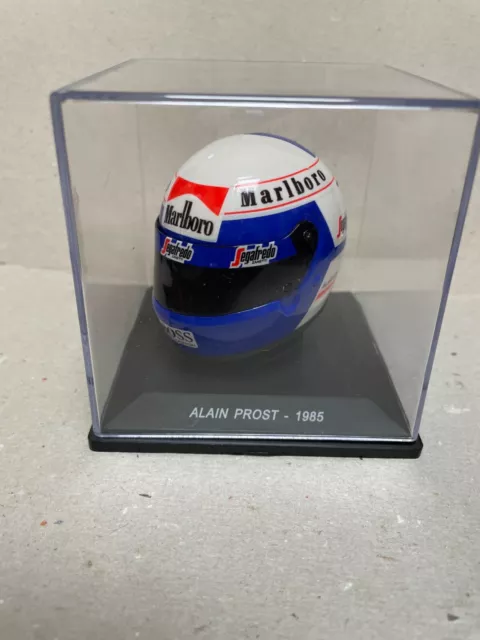 Calcas Casco Alain Prost 1985 1:5