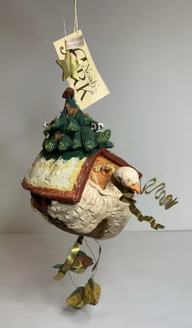 Dept 56 Folk Art Noah’s Ark Dove Christmas Ornament