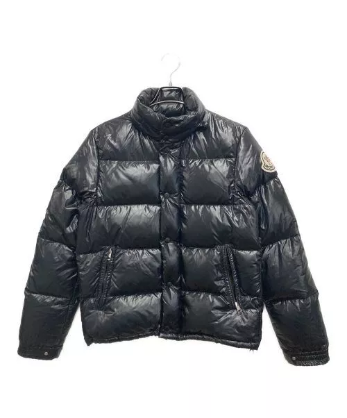 MONCLER EVEREST DOWN Puffer Jacket black men s size 1 From Japan used Rare 382.01 PicClick UK