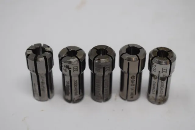 Lot of 5 DA-20 & Others Collet Holders