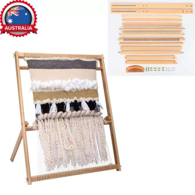 Wooden Round Loom Wooden Knitting Weaving Tool Handmade DIY 2 Size
