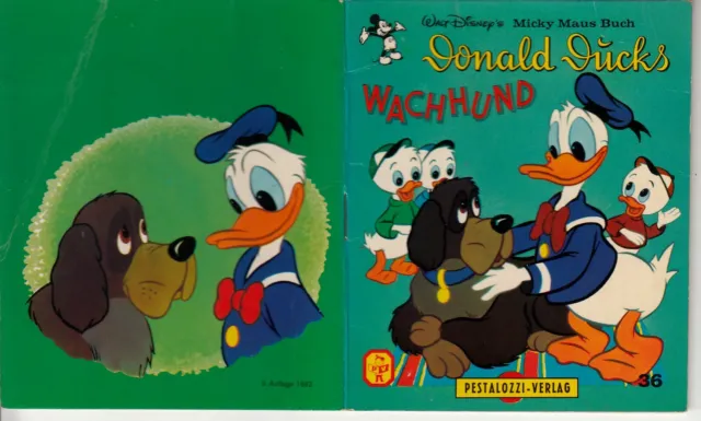 Walt Disneys Micky Maus Buch Nr. 36 : DONALD DUCKS WACHHUND Pestalozzi