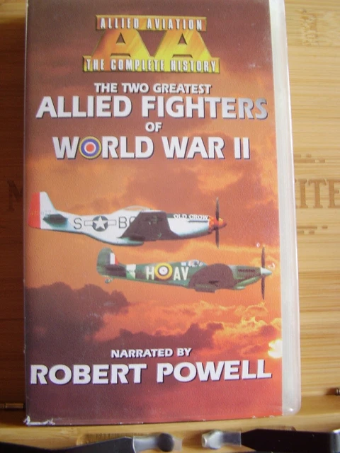 VHS VIDEO AVIATION Aircraft Two Greatest Allied Fighters World War Ii ...