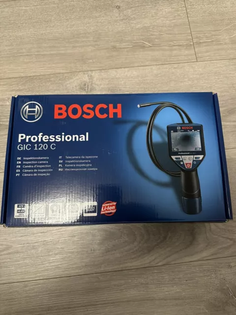 Bosch Professional Akku-Inspektionskamera GIC 120 C  0 601 241 200