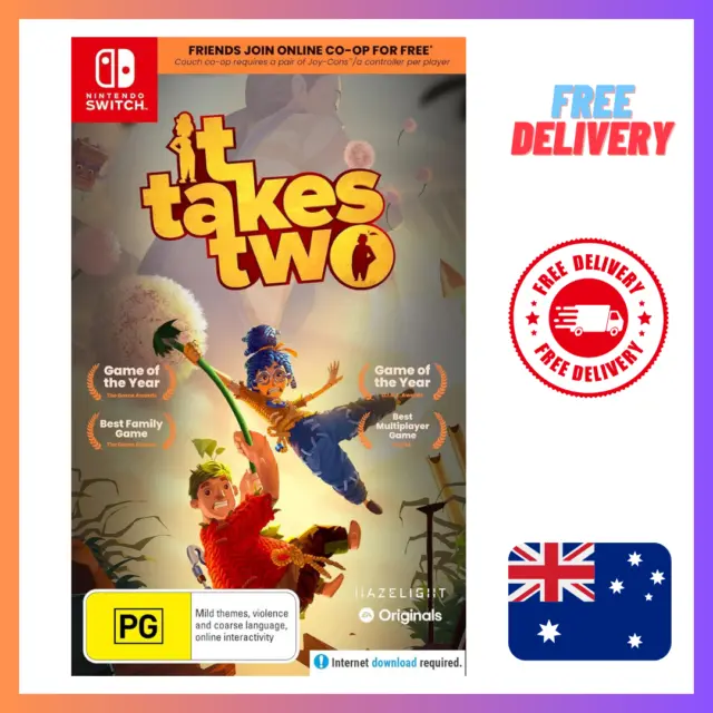 It Takes Two Nintendo Switch Brand New Sealed