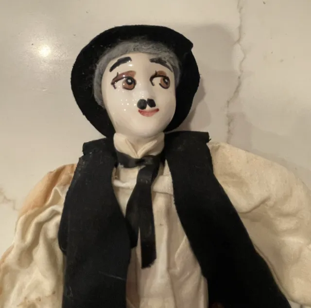 charlie chaplin porcelain doll