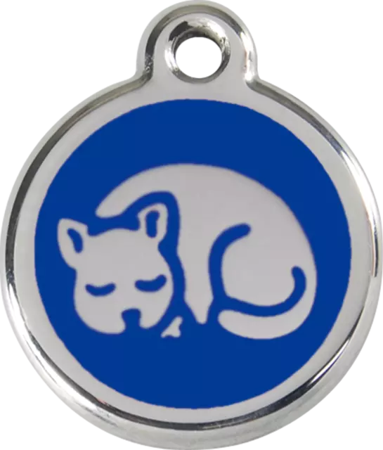 médaille gravée red dingo pour chat