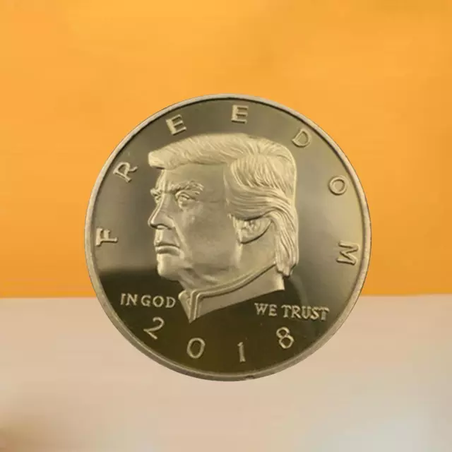 Gold American 45th President Donald Trump Coin Metal Commemorative