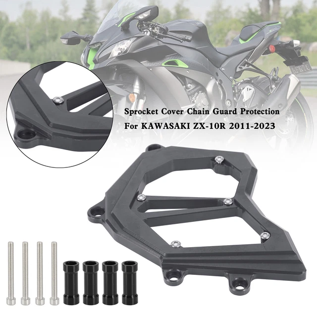 Front Sprocket Cover Chain Guard For KAWASAKI Ninja ZX-10R ZX10R 2011-2023 SA