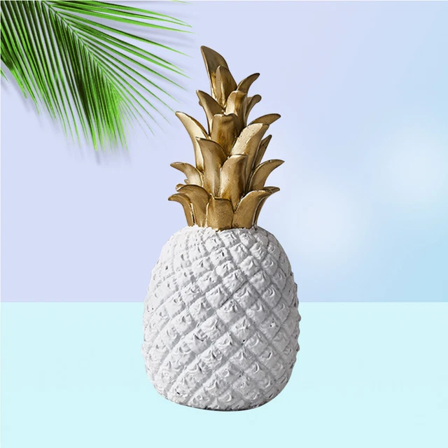 Pineapple Figurines Home Decor Dining Room Table Decor Statue