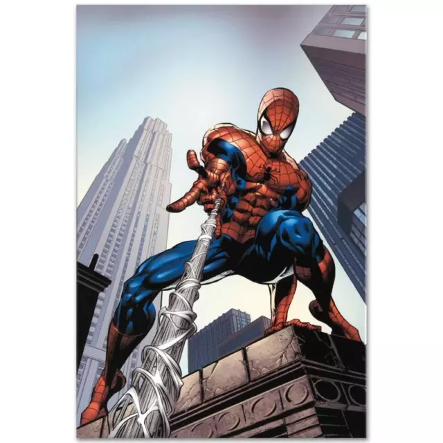 Marvel Comics "Amazing Spider-Man" Limited Edition Art Canvas Numbered