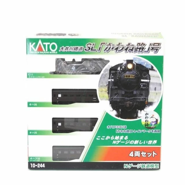 KATO OIGAWA RAILWAY SL Kawaneroad 4-Car Set 10-244 AB Rank Used £123.79 ...