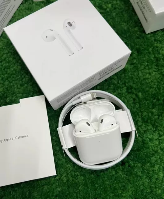 Apple AirPods 2nd Generation With Earphone Earbuds & Wireless Charging Box